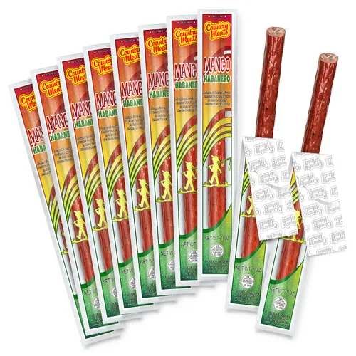 Miniatura 17 de Country Meats - Palitos de carne, 0 grasas trans, bajo en carbohidratos, alta proteína, botanas keto, idóneas para alimentación keto