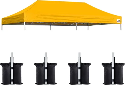 Miniatura 35 de Eurmax USA toldo desplegable de repuesto, cubierta superior para tienda de campaña, armado instantáneo, solo la cubierta superior, 4 bolsas