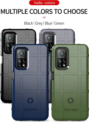 Miniatura 7 de ZYZX Redmi K30S Ultra Heavy Duty a prueba de caídas de grado militar para Xiaomi Mi 10T/Mi 10T Pro Call Phone Case, TPU Bumper Full Body Rugged Hard