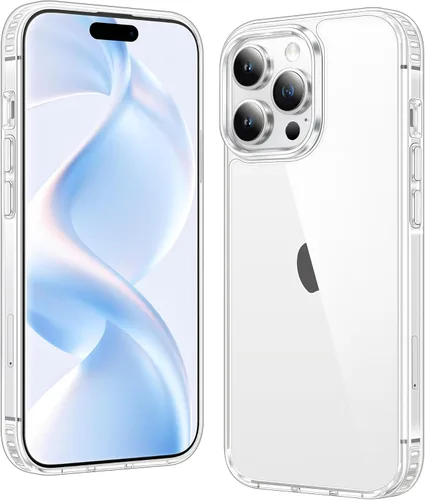 Miniatura 1322 de FNTCASE Funda para iPhone 13 Pro-Max: Fundas magnéticas transparentes compatibles con Magsafe Slim anti amarillamiento protección contra caídas