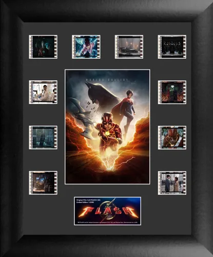 Miniatura 10 de Trend Setters DC Comics - The Flash - Flash - FilmCells - Presentación de mini montaje de FilmCells de 11 x 13 pulgadas - Diez (10) clips de Mini