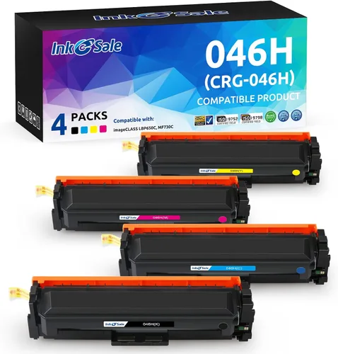Miniatura 7 de INK E-SALE Cartucho de tóner compatible 046H de repuesto para Canon CRG-046H CRG 046H Toner para Color Canon i-Sensys BP653Cdw LBP654Cx MF732Cdw