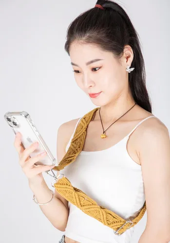 Miniatura 4 de Lindo cordón para teléfono celular alrededor del cuello, correa de pulsera bohemia para teléfono celular, correa ancha para teléfono, llavero