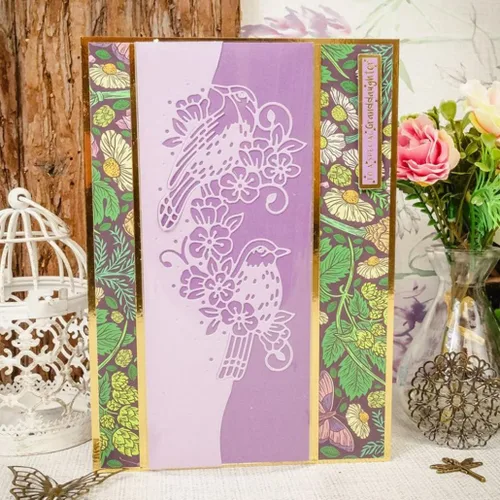 Miniatura 23 de Troqueles de álbum de recortes para hacer tarjetas, troqueles de corte de metal para Navidad, plantilla de perforación para manualidades de papel