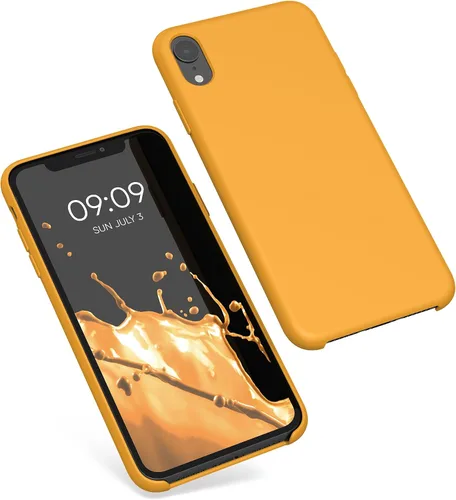 Miniatura 8 de kwmobile Funda compatible con Apple iPhone XR - Funda de silicona TPU con acabado suave - Mango