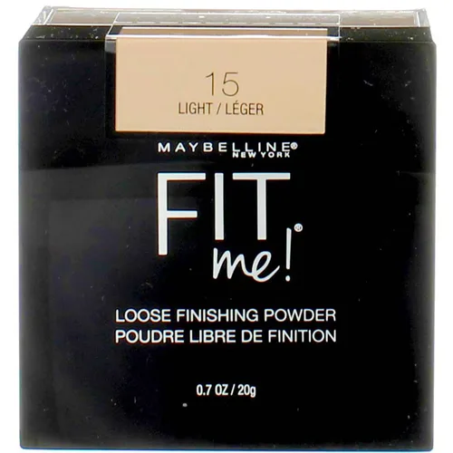 Miniatura 7 de Maybelline Fit Me - Polvo fijador suelto, polvo facial de maquillaje y polvo de acabado, Claro, 1 unidad