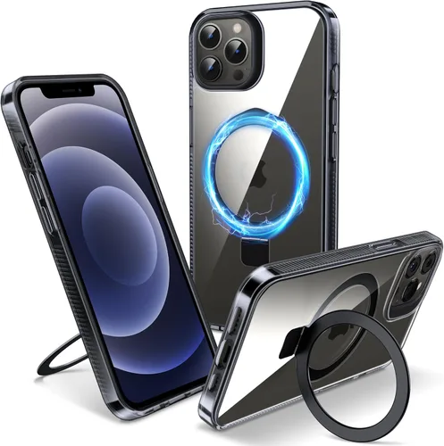 Miniatura 55 de Funda magnética para iPhone Air – [Soporte invisible integrado] [Compatible con MagSafe] [Protección contra caídas de grado militar] Cubierta