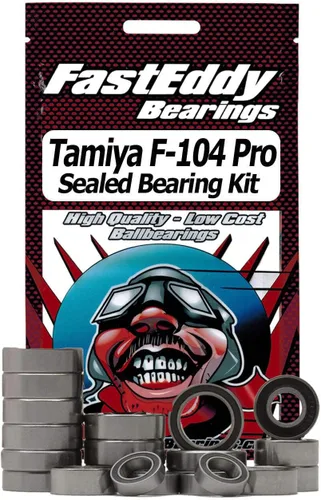 Kit de rodamientos sellados Tamiya F-104 Pro