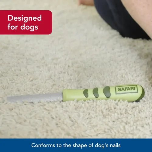 Miniatura 4 de Coastal Pet Safari Lima de uñas de diamante para perros - Acabado de diamante para uñas suaves - Elimina astillas de perros de exterior e