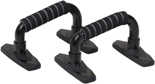 Miniatura 4 de BESPORTBLE Kit de equipo de gimnasio en casa, barra de empuje para abdominales, cuerda de saltar, banda de tracción, almohadilla de rodilla