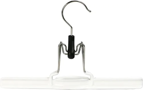 Miniatura 14 de Mawa by Reston Lloyd - Percha antideslizante con abrazadera para pantalones y faldas, estilo M/26, juego de 2, rojo Blanco