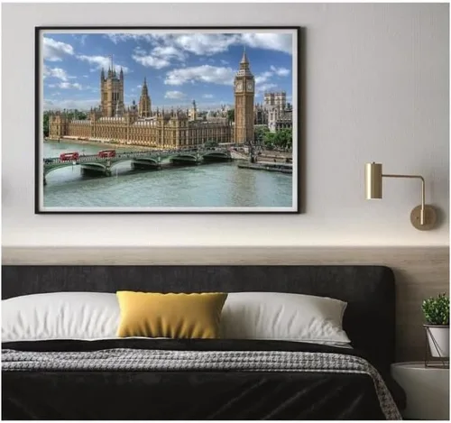 Miniatura 4 de Clementoni 33037 - Rompecabezas de 3000 piezas para adultos y adolescentes, con temática de Casas del Parlamento en Londres, idea de regalo
