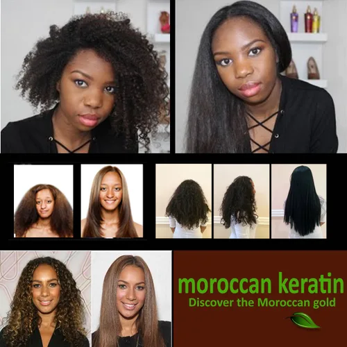 Miniatura 4 de La queratina brasileña más eficaz para el cabello, tratamiento alisador Starightening profesional orgánico Resultados de salón Fórmula probada