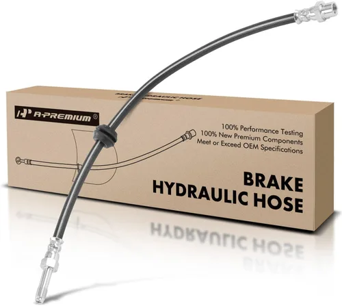 A-Premium Manguera hidráulica de freno delantero para conductor o pasajero compatible con modelos seleccionados de BMW - E46 323Ci, 323i, 325Ci,