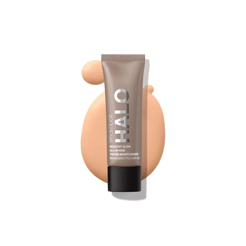 Miniatura 9 de Smashbox Halo Healthy Glow Tinted Moisturizer with SPF 25 24-Hour Hydrating Buildable Coverage with a Natural Dewy Finish, Hyaluronic Acid &