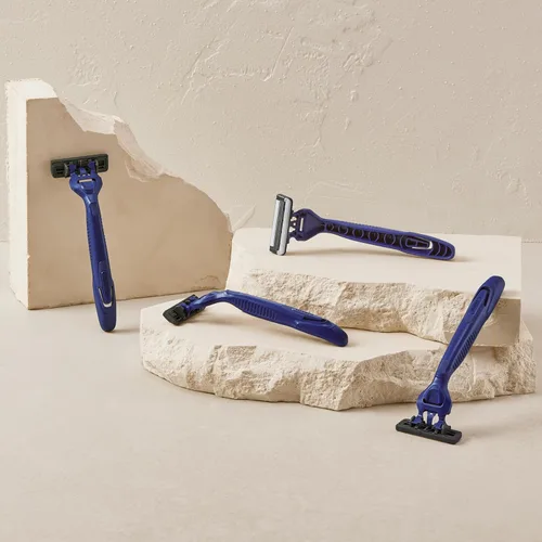 Miniatura 7 de Harry's Maquinillas de afeitar desechables para hombres, 10 unidades, 3 cuchillas para hombre para viajes y comodidad sobre la marcha