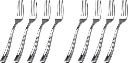 Miniatura 10 de WDF Paquete de 100 cucharas de plástico doradas desechables, cucharas doradas duraderas y resistentes de 6.9 pulgadas, resistentes al calor