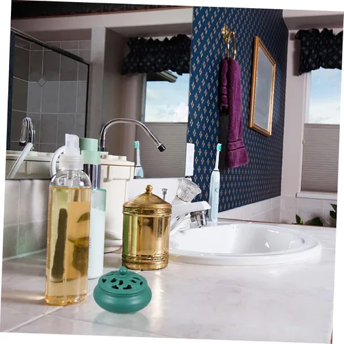 Miniatura 7 de Artibetter Cerámica Decoración Carbón Incienso Quemador Carbón Titular Cono Cerámica Incienso Tazón Cerámico
