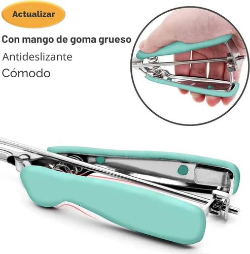 Miniatura 3 de Juego de Cuchara de Galletas, 3 Piezas Cuchara de Helado, Juego de 3 Cucharas de Galletas para Hornear, Cuchara de Galletas de Acero Inoxidable 18/8