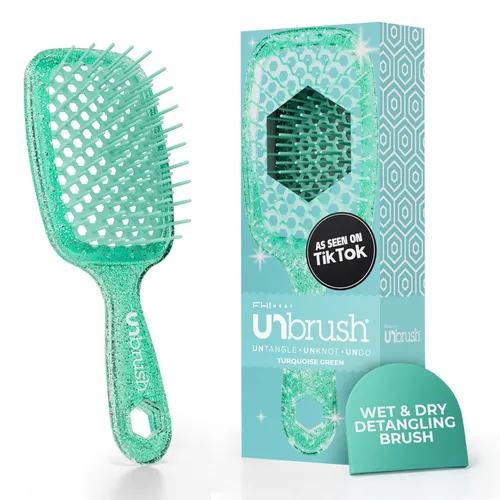 Miniatura 24 de FHI Heat UNbrush - Cepillo desenredante para cepillar sin dolor en cabello húmedo o seco — Cerdas antiestáticas DuoFlex duraderas, mango ligero