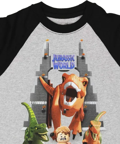 Miniatura 3 de LEGO Jurassic World - Camiseta de manga larga para niños