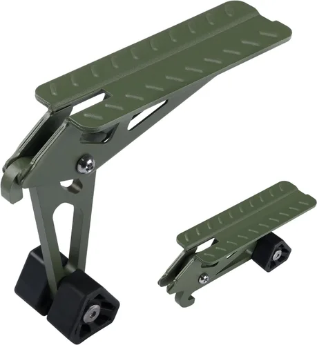 Miniatura 17 de COWVIE Escalón plegable para puerta de auto: Escalón para acceso al techo del vehículo para ambos pies, Escalera para la mayoría de SUV, Camiones