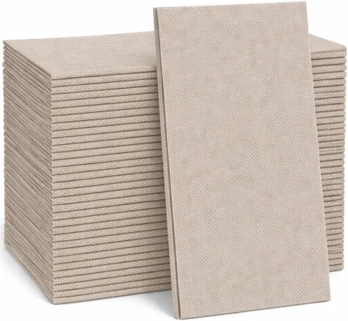 Miniatura 13 de Toallas desechables hechas en Italia para invitados con tacto de lino, servilletas de baño de alta calidad, suaves y absorbentes, elegantes