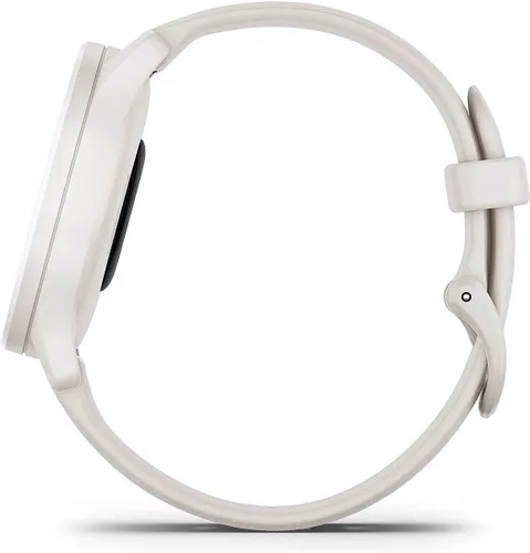 Miniatura 4 de Garmin vivomove Sport, reloj inteligente híbrido, características de salud y bienestar, pantalla táctil, color blanco