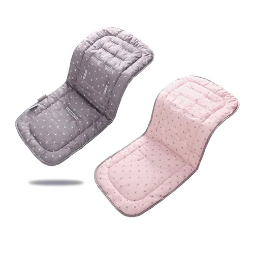 Miniatura 35 de Cojín para Carrito de Bebé, Colchoneta Silla Paseo Universal Transpirable, Cojín para Sillas de Paseo 100% Algodón, 34x78cm 1 Paquete