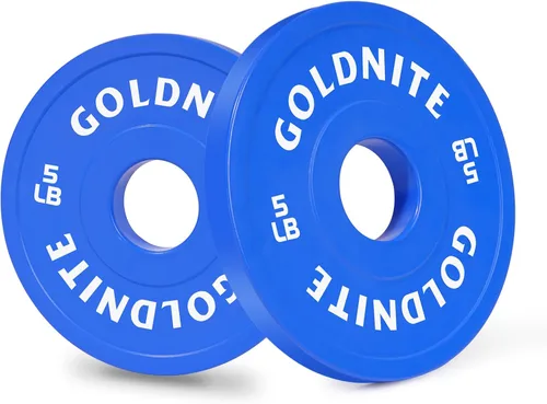 Juego de Placas de Cambio 1.25LB 2.5LB 5LB Juego de Placas de Peso Fraccionario Placas Bumper Olímpicas para Entrenamiento Cruzado Inserto de Acero