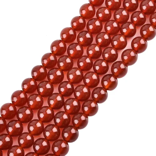 Miniatura 15 de Cuentas redondas naturales semipreciosas de piedra suelta para hacer joyas, brazaletes, collares Cuarzo rosa