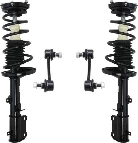 Miniatura 30 de Detroit Axle - Kit de puntales delanteros para Jeep Grand Cherokee 2005-2010 2006-2010 Commander 2007 2008 2009, 2 montajes rápidos de 2 barras