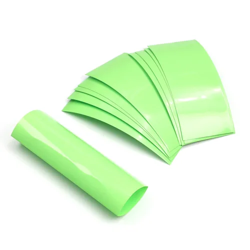 Othmro Kit de tubos termorretráctiles de batería de 0.24 pies, 1.18 pulgadas de ancho de aplanamiento de aislamiento de PVC, tubo retráctil