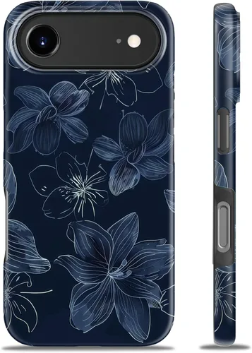Miniatura 129 de Goodon para iPhone 17 Pro, Funda Estética de Gato Negro y Niña Naranja, Compatible con Magsafe, Funda Protectora Retro Única y Moderna de Silicona