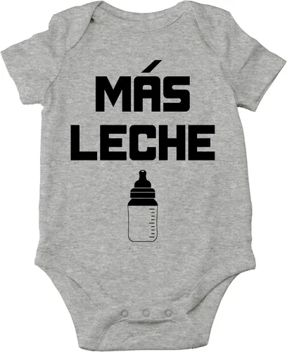 CBTwear Mas Leche - Ropa de bebé - Divertidos trajes para recién nacidos para niños y niñas