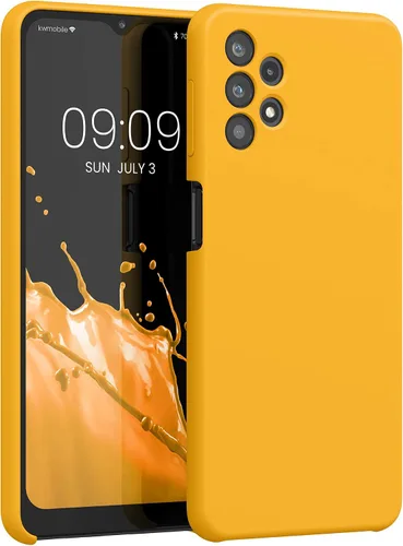 Miniatura 145 de kwmobile Funda Compatible con Samsung Galaxy A14 5G - Funda de teléfono de TPU y silicona con acabado suave - Verde Lima