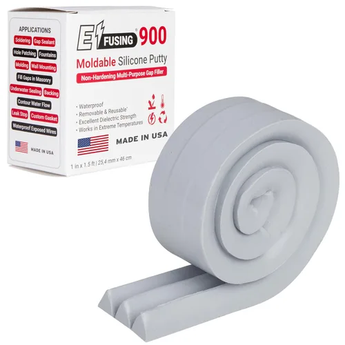 Miniatura 9 de 900 Masilla de silicona moldeable - Rojo anaranjado