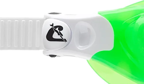 Miniatura 4 de Cressi Gafas de natación de silicona para niños de 3, 4, 5, 6, 7 CRAB fabricado en Italia por calidad desde 1946 Lima/Blanco