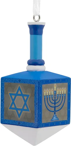 Miniatura 2 de Hallmark Adorno de Hanukkah Dreidel
