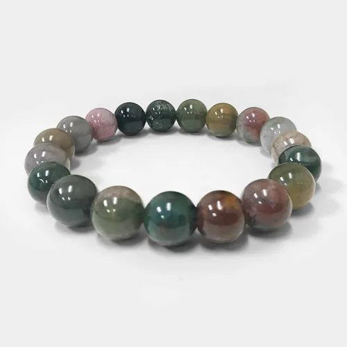 Miniatura 416 de Gem Avenue Handmade Round Bead Stretch Bracelet Unisex Natural Stone Beaded Jewelry for Men & Women, Elastic Wristband for Daily Wear