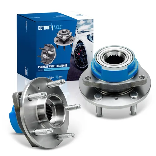 Miniatura 19 de Detroit Axle - 2 bujes de rodamiento de rueda delanteros para Land Rover LR3 2005-2009, LR4 2010-2016, Range Rover Sport 2006-2013, reemplazo
