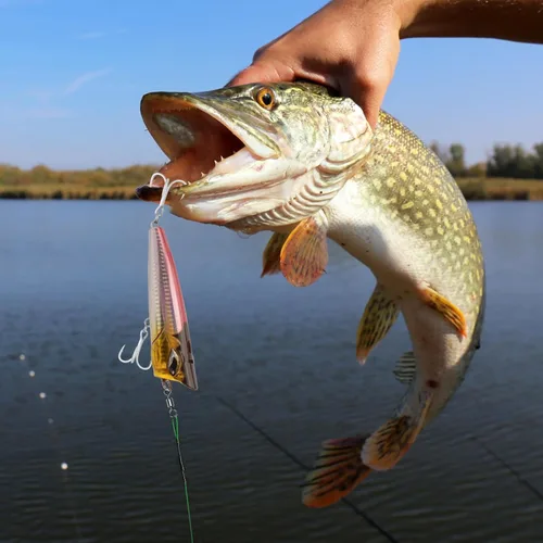 Miniatura 7 de Alwonder Barril de pesca giratorios, paquete de 40 a 100 aparejos de pesca giratorios de agua salada giratorios rodantes resistentes de terminal