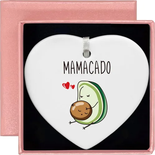 Miniatura 97 de Adorno Colgante Navideño en Forma de Corazón - Felicitaciones por la Nueva Casa, Regalo para Nuevo Propietario - Adorno para la Casa de Compradores