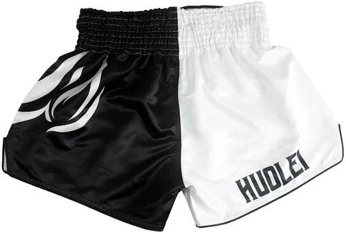 Miniatura 2 de HUOLEI Pantalones cortos Muay Thai para hombres y mujeres, pantalones cortos de boxeo MMA de alta calidad.