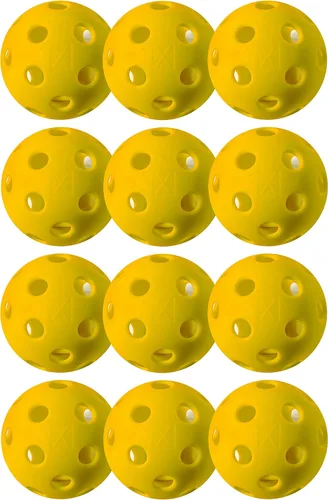 Miniatura 20 de Franklin Sports X-26 - Pelotas de pickleball para interiores - 3 unidades, 12 unidades y 100 unidades al por mayor - Pelotas de pickleball aprobadas