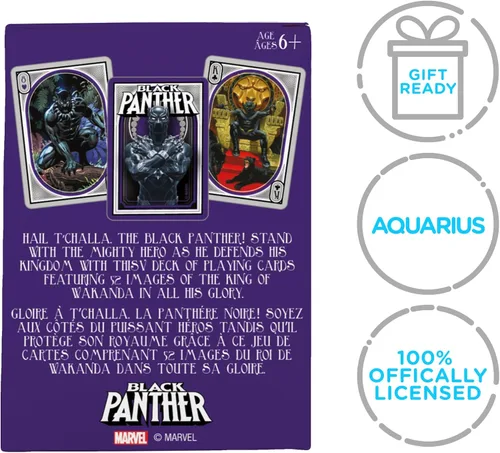 Miniatura 7 de Marvel Black Panther Nouveau - Baraja de cartas