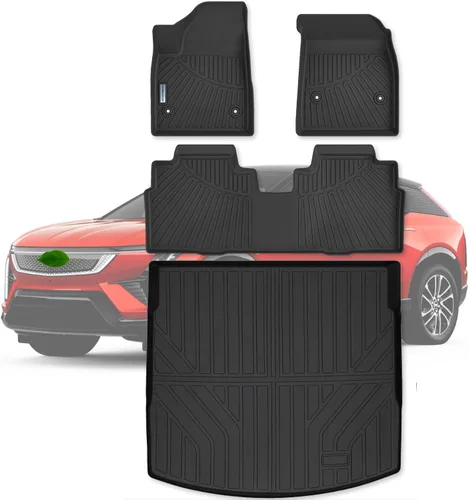 Miniatura 28 de Revestimientos de suelo para Acura ADX y Honda HR-V 2023-2026 TPE 2023-2026 TPE protección para todo tipo de clima, tapetes de primera y 2ª fila