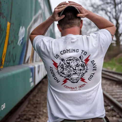 Miniatura 19 de Nobody is Coming to Save You - Camiseta de manga corta para hombre