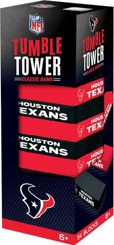 Miniatura 7 de MasterPieces Día del juego - NFL San Francisco 49ers - Torre de caída con licencia oficial, bloques de madera real