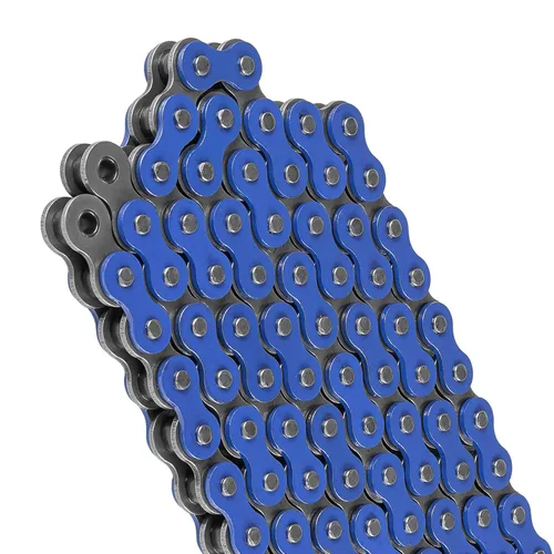 Miniatura 6 de Caltric Cadena de transmisión azul compatible con Yamaha Fz09 2014 2015 2016